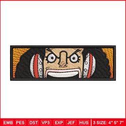 usopp eyes embroidery design, one piece embroidery, anime design, embroidery shirt, embroidery file