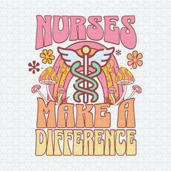 Retro Nurses Make A Different SVG