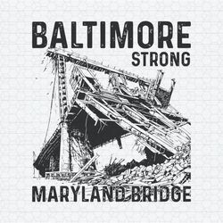 Baltimore Strong Maryland Baltimore SVG