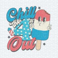 chill the 4th out png funny patriot ice cream png