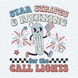 4th of july stars stripes and running for call lights png