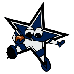 Dallas Cowboys Logo Play Football SVG