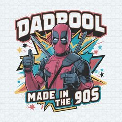 marvel daddy dadpool made in the 90s png