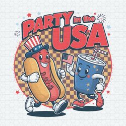 party in the usa happy 4th of july png
