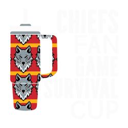 Chiefs Fan Game Survival Cup SVG