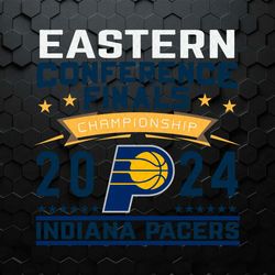 indiana pacers 2024 eastern conference finals svg