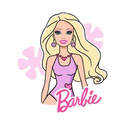barbie blonde doll svg barbie girl svg digital download