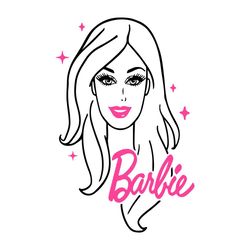 barbie girl doll svg barbie svg vector clipart file