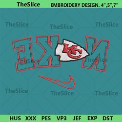 kansas city chiefs reverse nike embroidery design download file