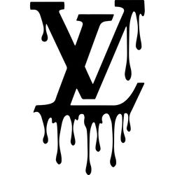 lv dark logo svg, luxury brand logo svg