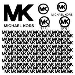 michael kors logo bundle trending svg, luxury brand logo svg