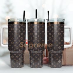 supreme logo 40oz tumbler wrap, brand logo tumbler