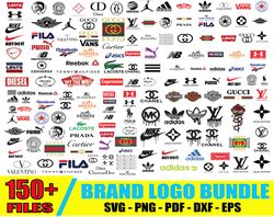 brand logo bundle svg, logo bundle svg, fashion logo svg, famous brand logo svg