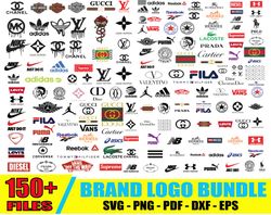 fashion logo bundle svg, logo svg, fashion logo svg, famous brand logo svg