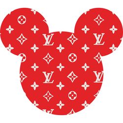 mickey mouse logo trending svg, fashion logo svg, famous brand logo svg