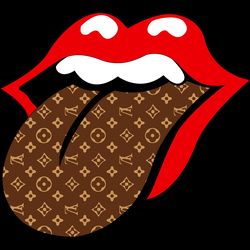 lv sexy lips logo svg, fashion logo svg, famous brand logo svg