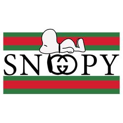 snoopy gucci trending logo svg, fashion logo svg, famous brand logo svg