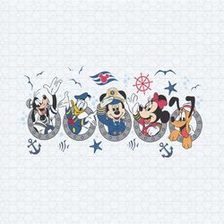 disney cruise trip mickey friends svg