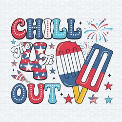 retro chill the 4th out patriotic freedom png