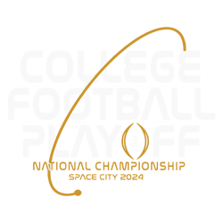 College Football Playoff Space City 2024 SVG1
