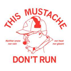 Funny This Mustache Dont Run Andy Reid C1hiefs Football SVG
