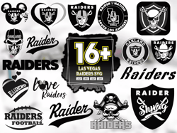 17 Files Las Vegas Raiders Svg Bundle, Raiders Lovers Svg, Raiders Logo Svg