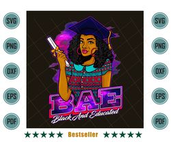 bae black and educated black queen melanin graduate png bg02082021ht9
