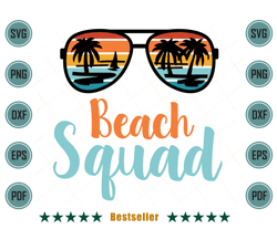 beach squad summer vacation matching family svg td240621ht80