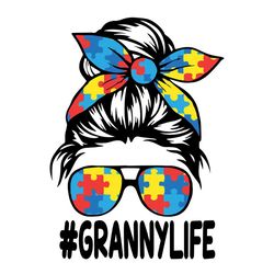 Autism Granny Life Svg, Autism Svg, Granny Life Svg, Autism Granny Svg, Granny Svg, Autism Mom Svg, Autistic Svg, Autism