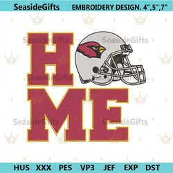 arizona cardinals home helmet embroidery design download file