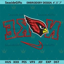 arizona cardinals reverse nike embroidery design download file