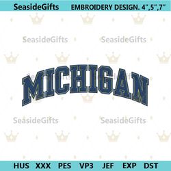 michigan wolverines embroidery design, ncaa embroidery designs, michigan wolverines embroidery instant file