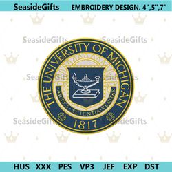 michigan wolverines embroidery files, ncaa embroidery files, michigan wolverines file