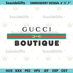 gucci boutique bold embroidery instant download