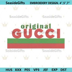 gucci original logo brand embroidery design download