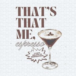 thats that me espresso martini png