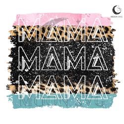 leopard print mama mother day png