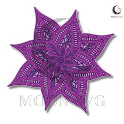 mandala pattern star mother day png