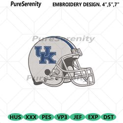 kentucky wildcats football helmet logo machine embroidery