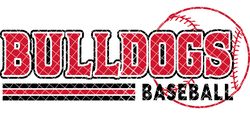 bulldog baseball digital design red & black pngjpg - perfect for sports enthusiasts and bulldog fans - instant download