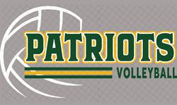 patriot volleyball digital design green & gold pngjpgsvg - perfect for volleyball enthusiasts and patriot fans - instant