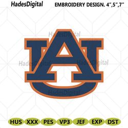 auburn tigers football logo embroidery, auburn tigers embroidery, auburn tigers design file