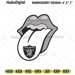 rolling stone logo las vegas raiders embroidery design download file