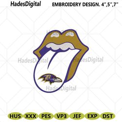 rolling stone logo baltimore ravens embroidery design download file