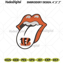 rolling stone logo cincinnati bengals embroidery design download file