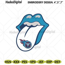 rolling stone logo tennessee titans embroidery design download file