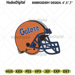 florida gators helmet embroidery design download file