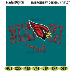 arizona cardinals reverse nike embroidery design download file