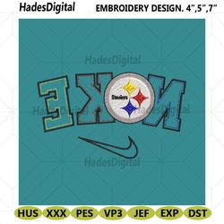 pittsburgh steelers reverse nike embroidery design download file