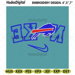 buffalo bills reverse nike embroidery design download file